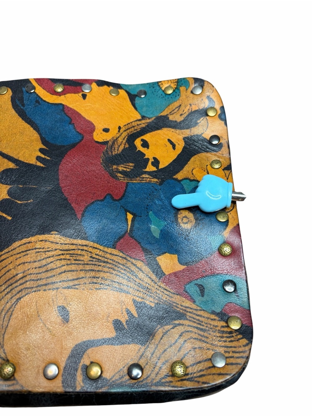 Patricia Nash Mod World Girl Power Crossbody purse - Picture 9 of 13